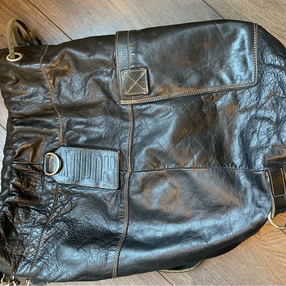 SOLD - Rugby (m0851) vintage backpack/duffel in GUC - Picture 5 of 10